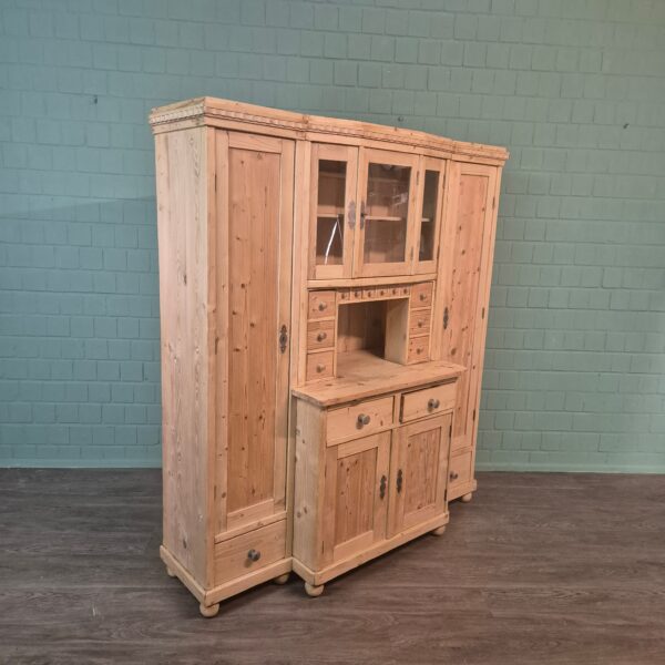 Buffetschrank Schrank Jugendstil 1910 Kiefer