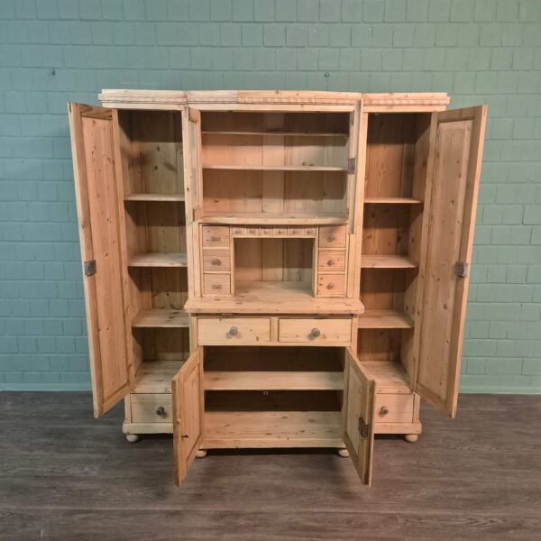 Buffetschrank Schrank Jugendstil 1910 Kiefer – Bild 8
