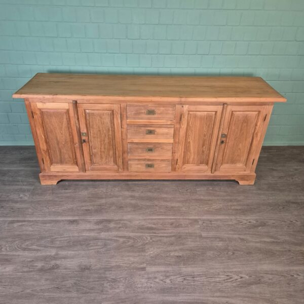 Anrichte Sideboard Teakholz 2,13 m – Bild 2