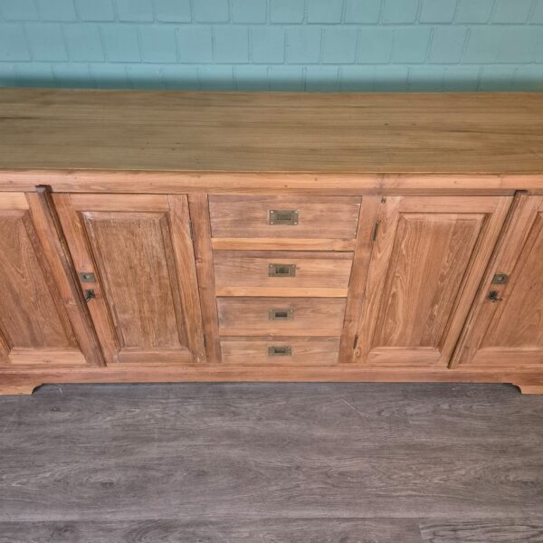Anrichte Sideboard Teakholz 2,13 m – Bild 6