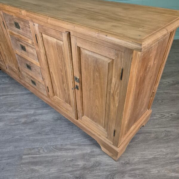 Anrichte Sideboard Teakholz 2,13 m – Bild 5