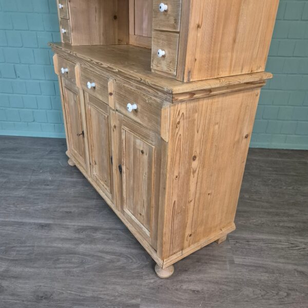 Buffetschrank Küchenschrank Schrank 1,33 m Kiefer – Bild 4