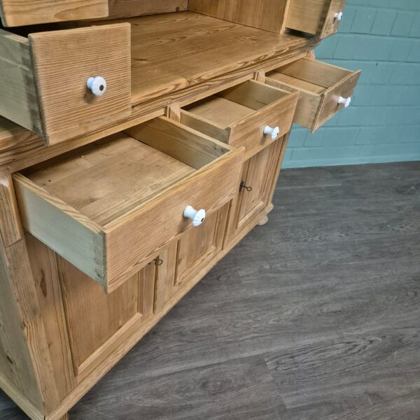 Buffetschrank Küchenschrank Schrank 1,33 m Kiefer – Bild 13