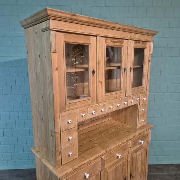 Buffetschrank Küchenschrank Schrank 1,33 m Kiefer – Bild 6