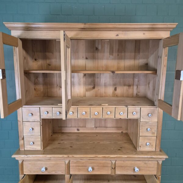 Buffetschrank Küchenschrank Schrank 1,33 m Kiefer – Bild 9