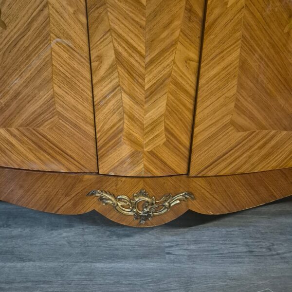 Schrank Dresdener Barock 1900 Nussbaum – Bild 13