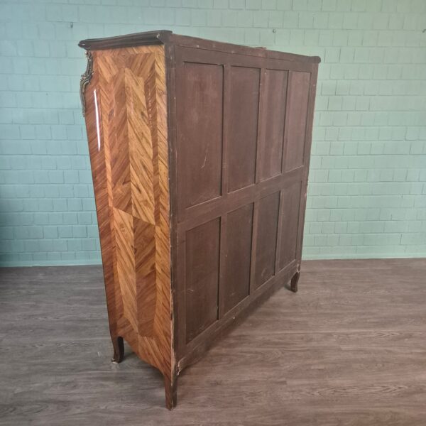 Schrank Dresdener Barock 1900 Nussbaum – Bild 27