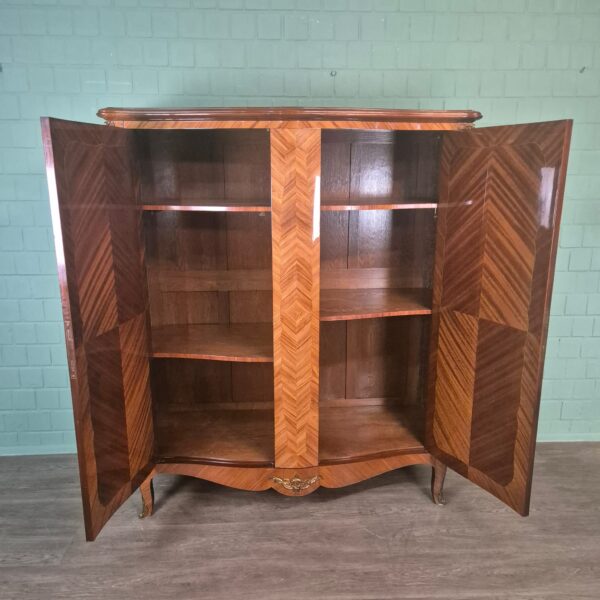 Schrank Dresdener Barock 1900 Nussbaum – Bild 22