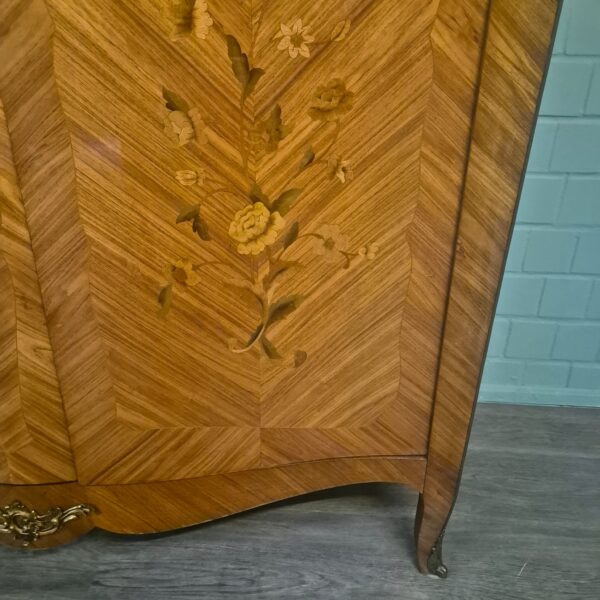 Schrank Dresdener Barock 1900 Nussbaum – Bild 17