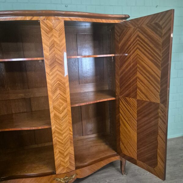 Schrank Dresdener Barock 1900 Nussbaum – Bild 24