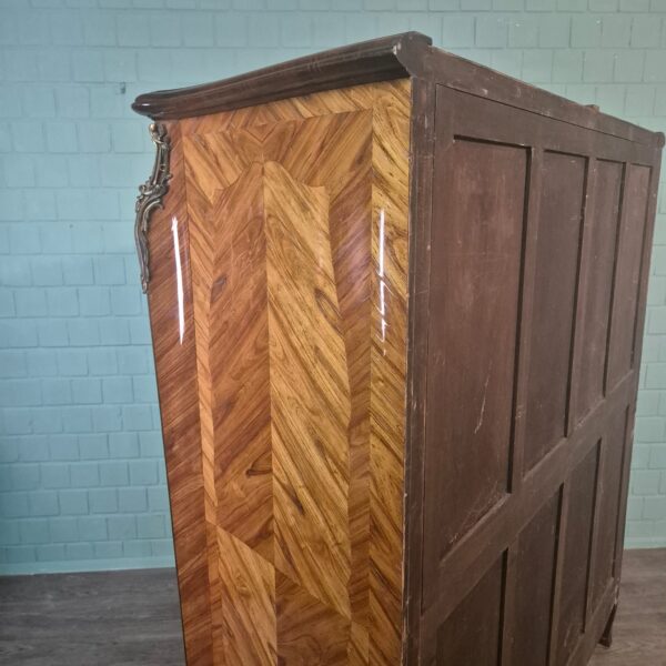 Schrank Dresdener Barock 1900 Nussbaum – Bild 28