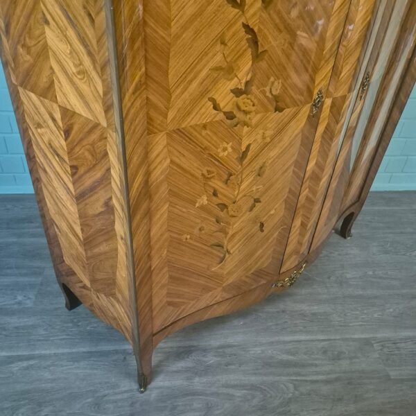 Schrank Dresdener Barock 1900 Nussbaum – Bild 10