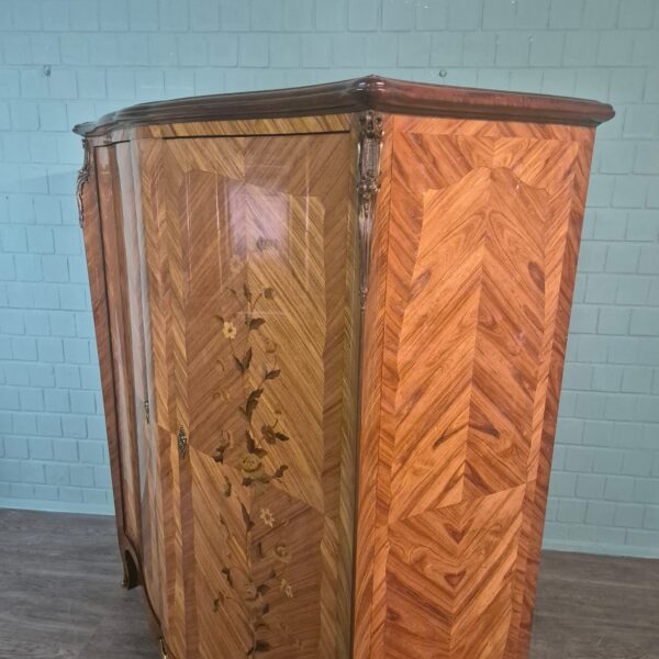 Schrank Dresdener Barock 1900 Nussbaum – Bild 21