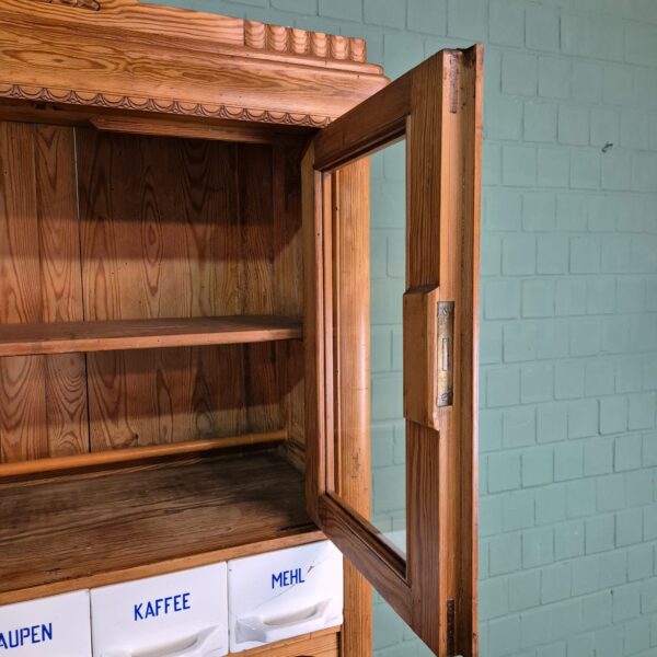 Buffetschrank Schrank Jugendstil 1920 Kiefer – Bild 19