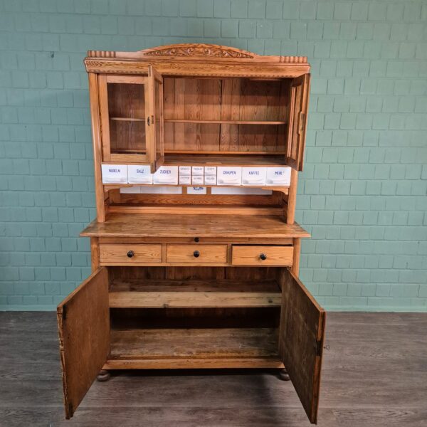Buffetschrank Schrank Jugendstil 1920 Kiefer – Bild 16