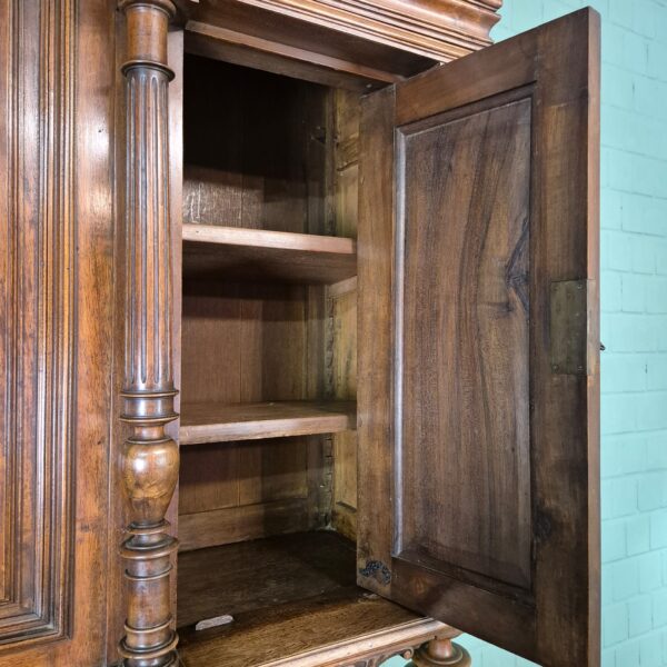 Buffetschrank Schrank Gründerzeit 1880 Nussbaum – Bild 16