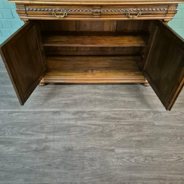 Buffetschrank Schrank Gründerzeit 1880 Nussbaum – Bild 18