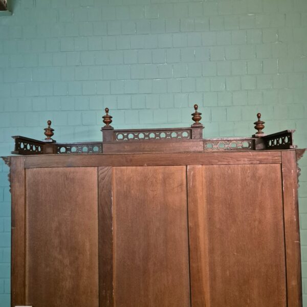 Buffetschrank Schrank Gründerzeit 1880 Nussbaum – Bild 28