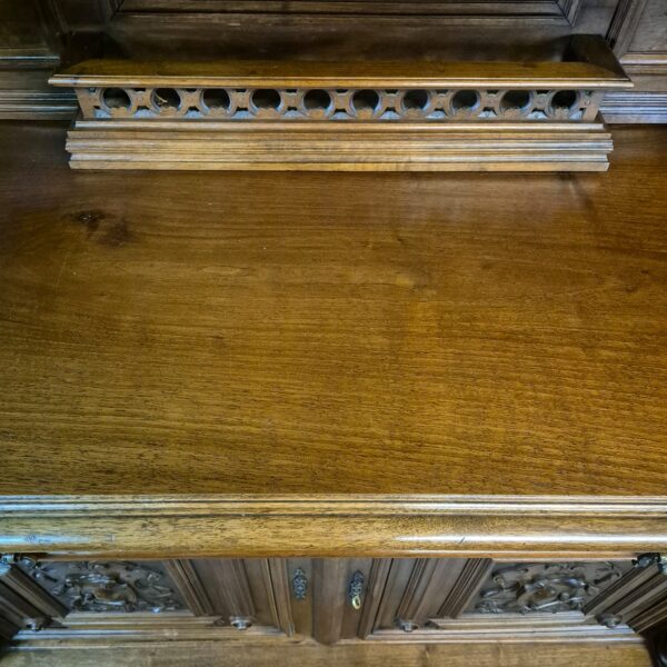 Buffetschrank Schrank Gründerzeit 1880 Nussbaum – Bild 16