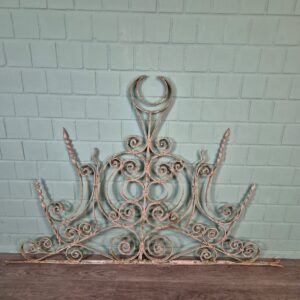 Ziergitter Jugendstil 1900 Schmiedeeisen 1,70 m x 1,16 m