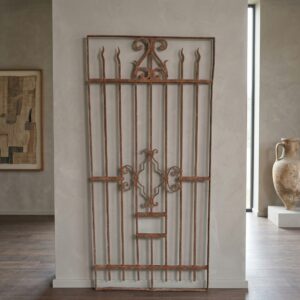 Zaunelement Gartenzaun Jugendstil 1900 Schmiedeeisen