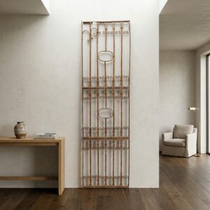 Zaunelement Gartenzaun Jugendstil 1910 Schmiedeeisen