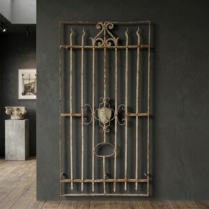 Zaunelement Gartenzaun Jugendstil 1910 Schmiedeeisen