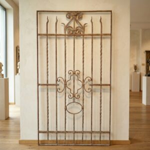 Zaunelement Gartenzaun Jugendstil 1910 Schmiedeeisen