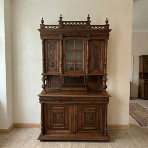 Buffetschrank Schrank Gründerzeit 1880 Nussbaum