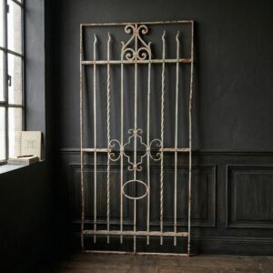 Zaunelement Gartenzaun Jugendstil 1910 Schmiedeeisen