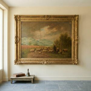 Gemälde Kunstwerk Paul Henry Schouten Antik