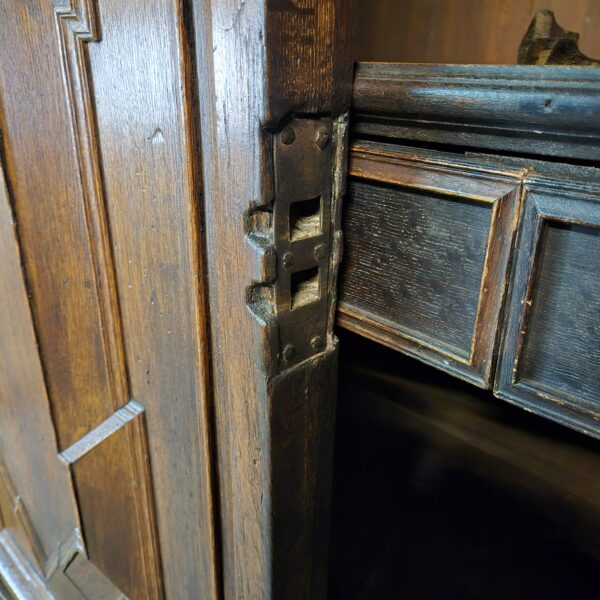 Schrank Kleiderschrank Barock 1750 Eiche – Bild 16