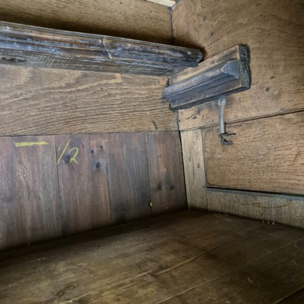 Schrank Kleiderschrank Barock 1750 Eiche – Bild 15