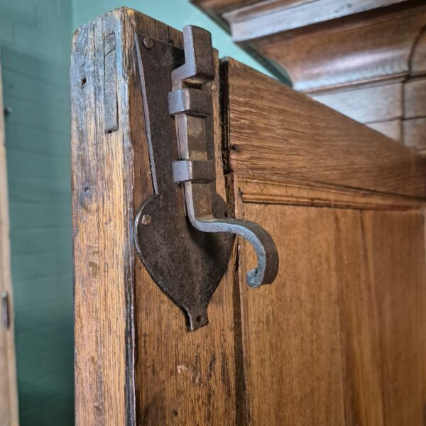 Schrank Kleiderschrank Barock 1750 Eiche – Bild 12