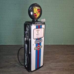 Zapfsäule Tanksäule Tokheim Porsche-Martini Racing
