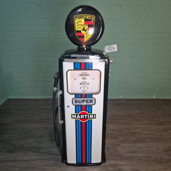 Zapfsäule Tanksäule Tokheim Porsche-Martini Racing – Bild 2