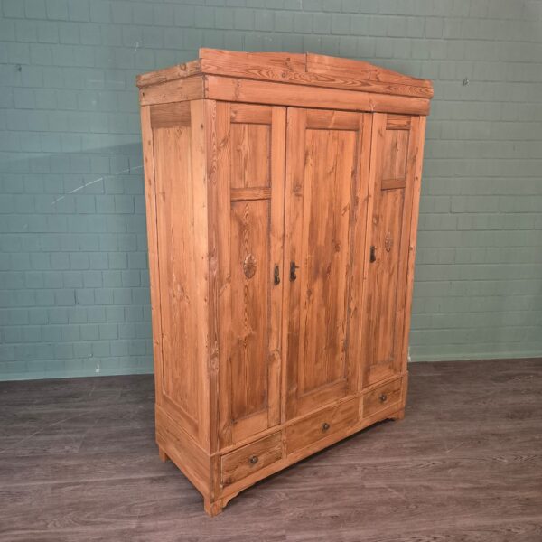 Schrank Kleiderschrank Jugendstil 1900 Kiefer