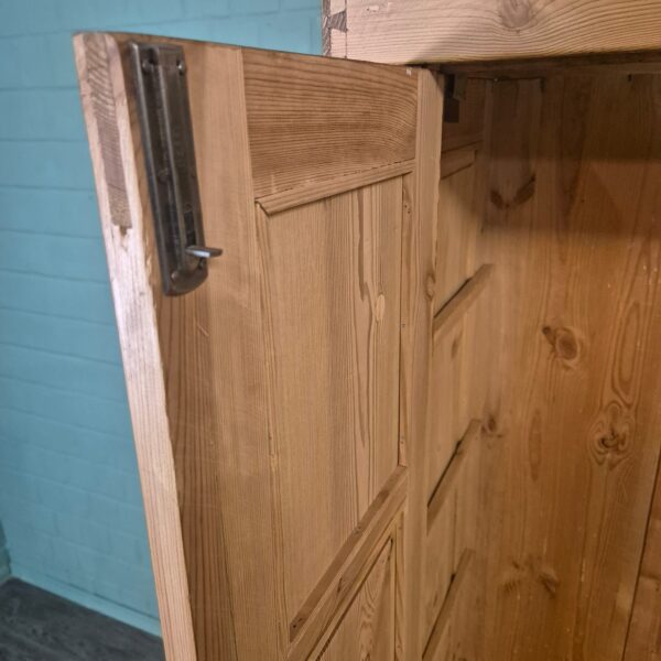 Schrank Kleiderschrank Jugendstil 1900 Kiefer – Bild 6