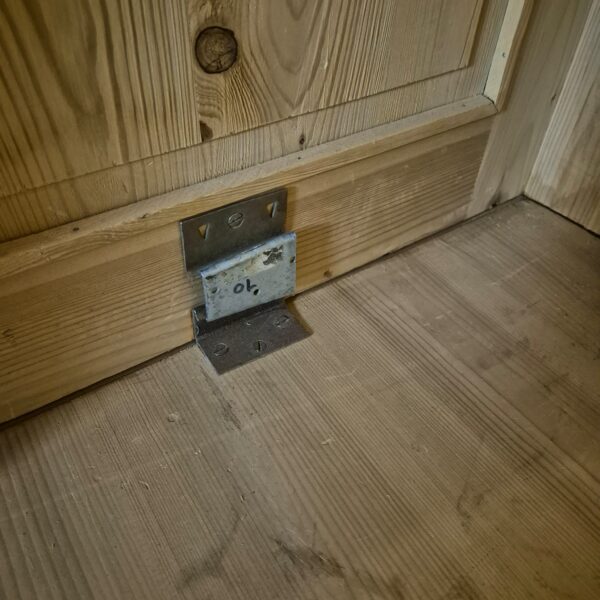 Schrank Kleiderschrank Jugendstil 1900 Kiefer – Bild 7