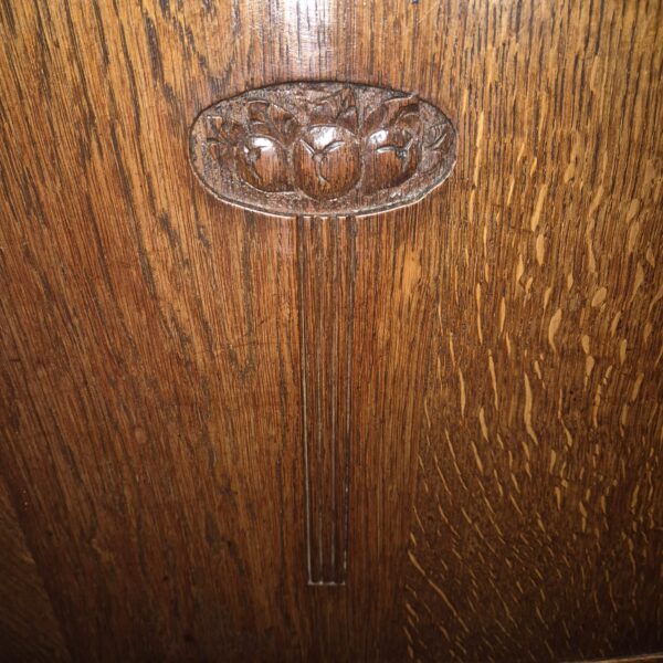 Buffetschrank Schrank Jugendstil 1920 Eiche – Bild 6