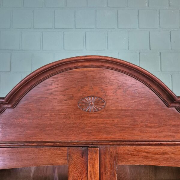 Buffetschrank Schrank Jugendstil 1920 Eiche – Bild 9