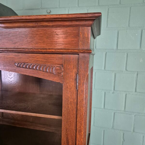 Buffetschrank Schrank Jugendstil 1920 Eiche – Bild 10