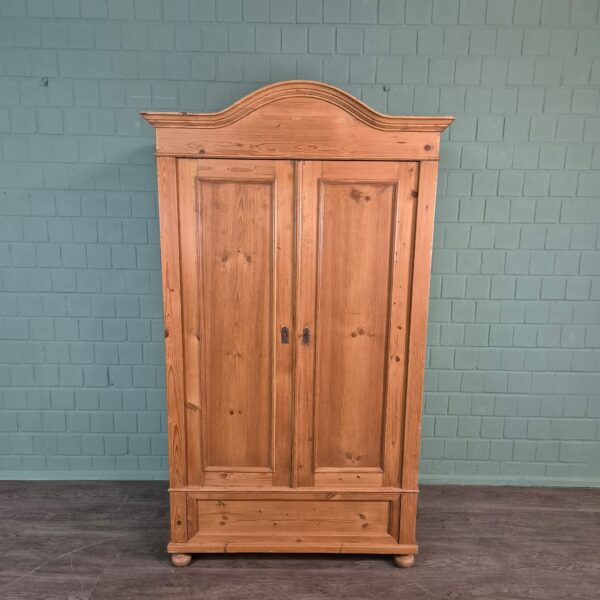 Schrank Kleiderschrank Jugendstil 1910 Kiefer – Bild 2