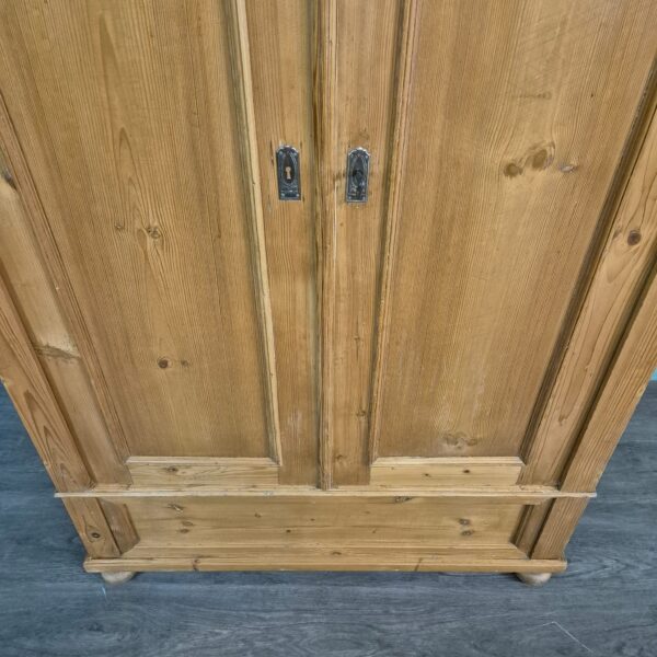 Schrank Kleiderschrank Jugendstil 1910 Kiefer – Bild 5