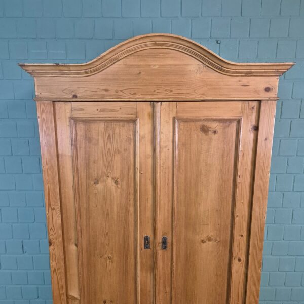 Schrank Kleiderschrank Jugendstil 1910 Kiefer – Bild 4