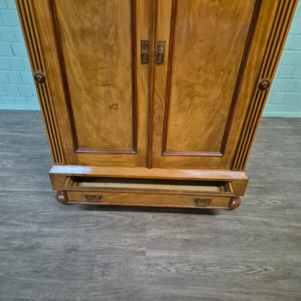 Kleiderschrank Schrank Gründerzeit 1880 Mahagoni – Bild 8