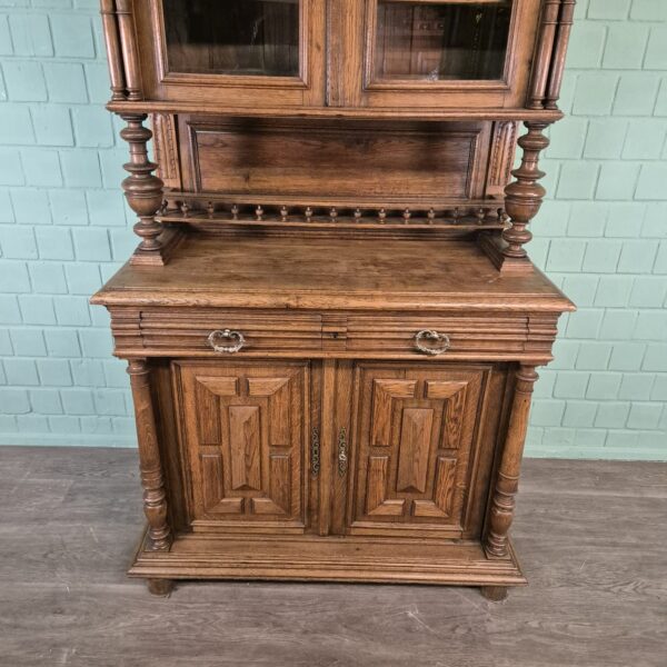 Buffetschrank Schrank Gründerzeit 1880 Eiche – Bild 5