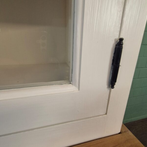 Vitrine Geschirrschrank Teakholz 1,54 m – Bild 6