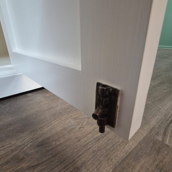 Vitrine Geschirrschrank Teakholz 1,54 m – Bild 14