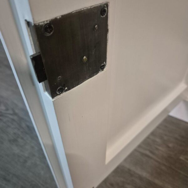 Vitrine Geschirrschrank Teakholz 2,00 m – Bild 14
